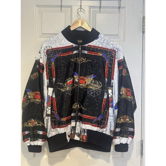 Vintage Bomber Jacket Size L - Picture 1 of 6